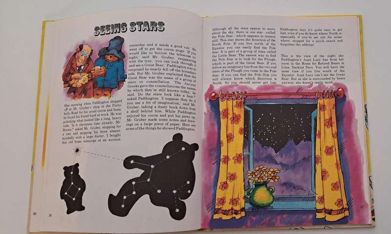 Fun & Games With Paddington By Michael Bond 1978 kids children's picture story book bedtime classic