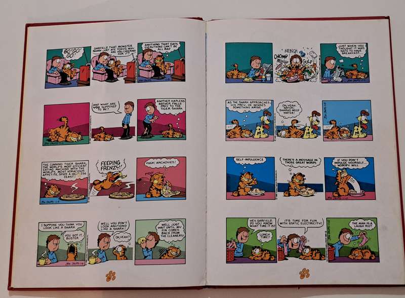 Garfield Annual By Jim Davis cartoon comic classic iconic children kids
