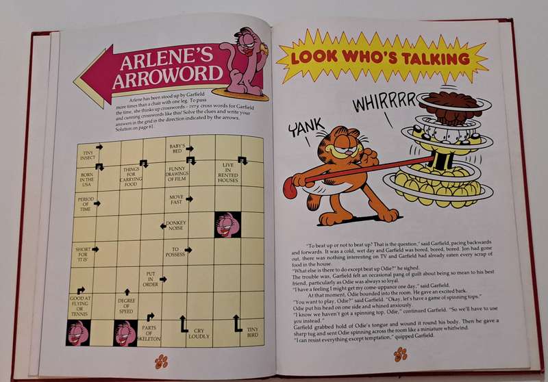 Garfield Annual By Jim Davis cartoon comic classic iconic children kids