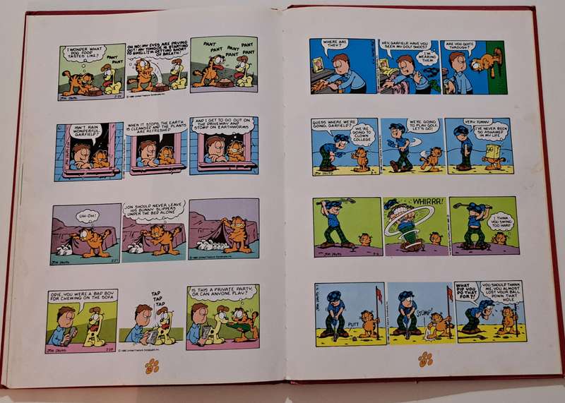 Garfield Annual By Jim Davis cartoon comic classic iconic children kids