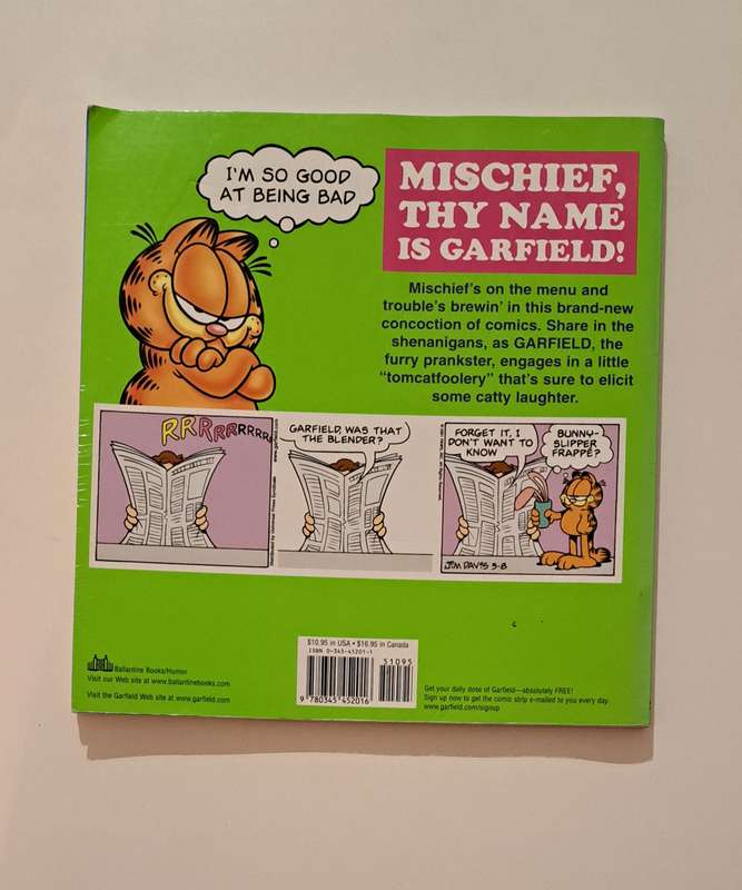 Garfield Eats Crow By Jim Davis His 39th Book cartoon comic book graphic novel classic comedy