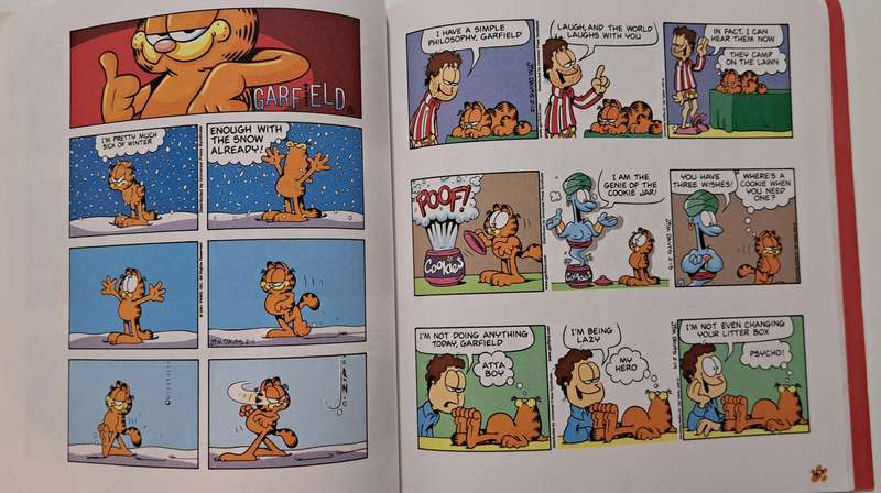 Garfield Eats Crow By Jim Davis His 39th Book cartoon comic book graphic novel classic comedy
