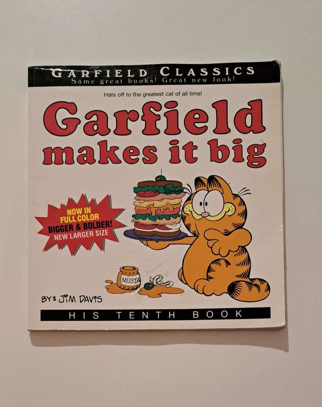 Garfield Makes It Big By Jim Davis His 10th Book graphic novel cartoon comic humor comedy classic