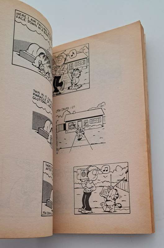 Garfield Plays It Again By Jim Davis (1988) retro vintage old collectable cartoon comic book kids ch