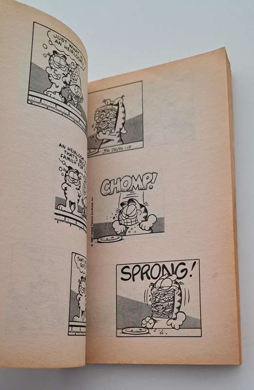 Garfield Plays It Again By Jim Davis (1988) retro vintage old collectable cartoon comic book kids ch
