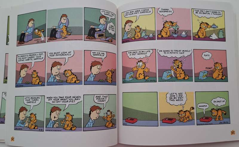Garfield Rolls On By Jim Davis His 11th book cartoon comic book graphic Novel classic collectable