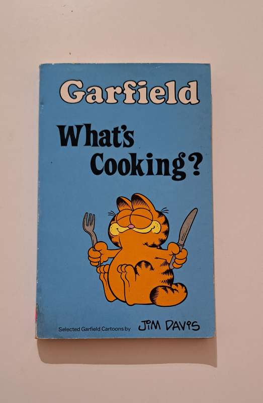 Garfield What's Cooking By Jim Davis cartoons comic book vintage old rare collectable classic
