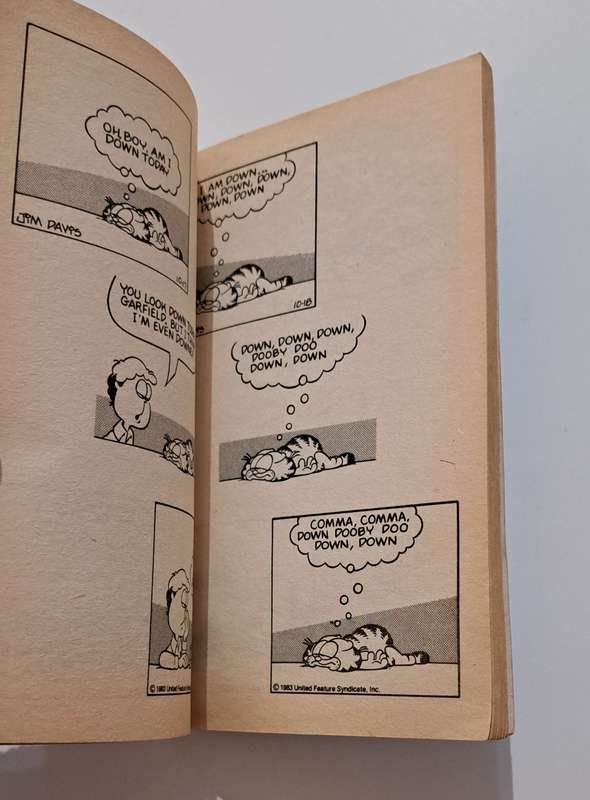 Garfield What's Cooking By Jim Davis cartoons comic book vintage old rare collectable classic
