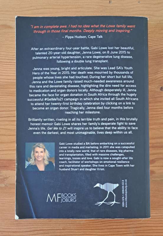 Get Me To 21 The Jenna Lowe Story By Gabi Lowe love faith memoir true story biography truth loss