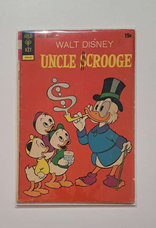 Uncle Scrooge (1954-2008 Dell/Gold Key/Gladstone/Gemstone) #103 vintage old rare comic book