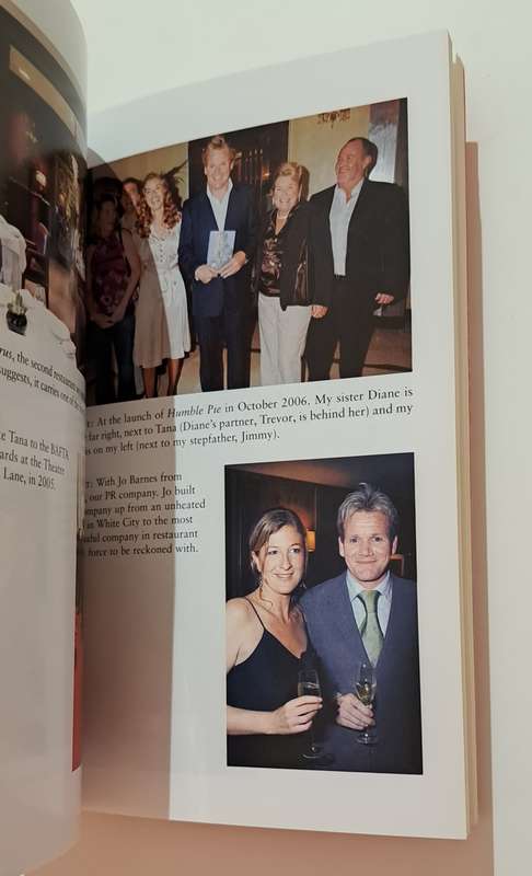 Gordon Ramsay's Playing With Fire book autobiography cooking food memoir business