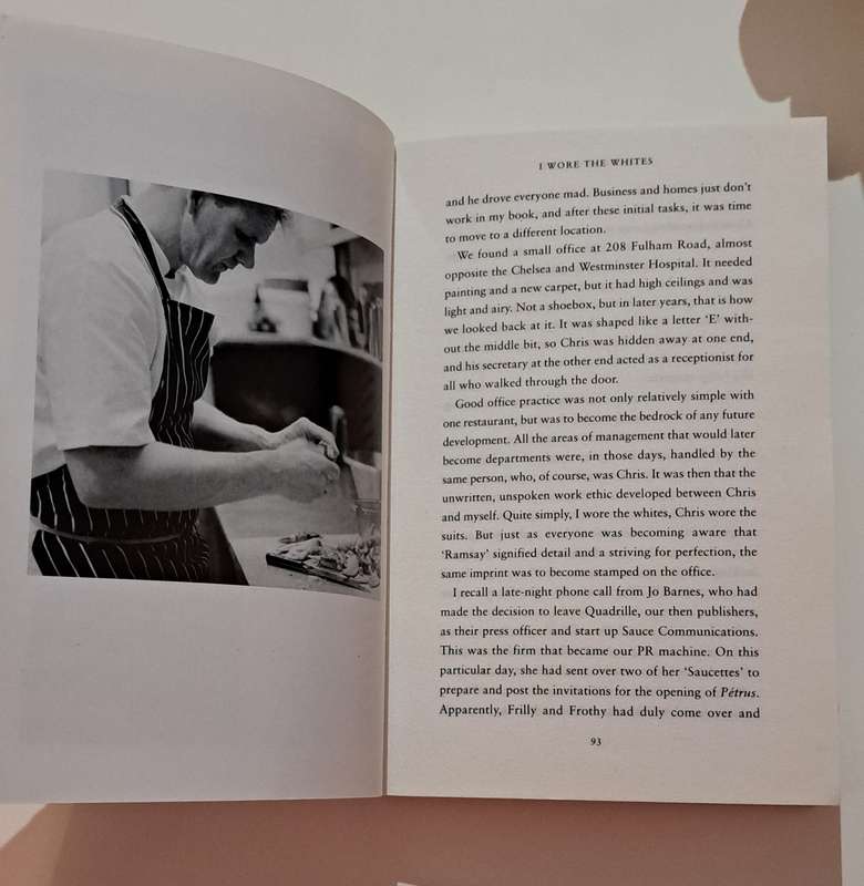 Gordon Ramsay's Playing With Fire book autobiography cooking food memoir business