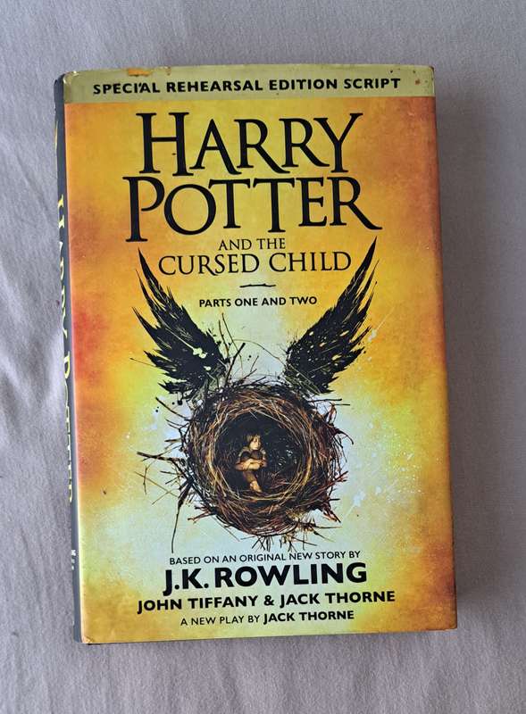 Harry Potter And The Cursed Child By J K Rowling sci-fi fantasy magic mystery young adults