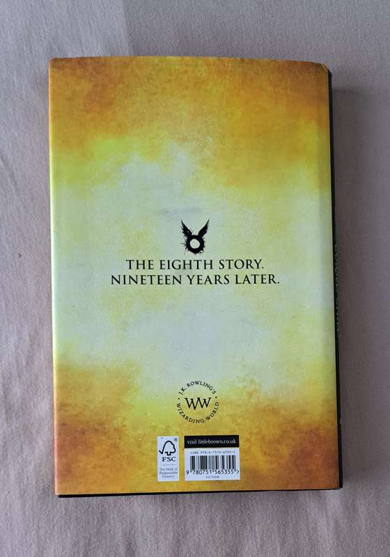 Harry Potter And The Cursed Child By J K Rowling sci-fi fantasy magic mystery young adults