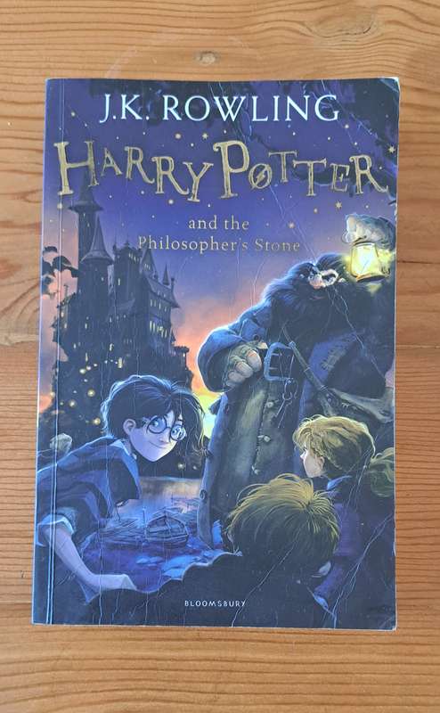 Harry Potter & the Philosopher's Stone by J. K. Rowling sci-fi fantasy magic adventure fiction novel