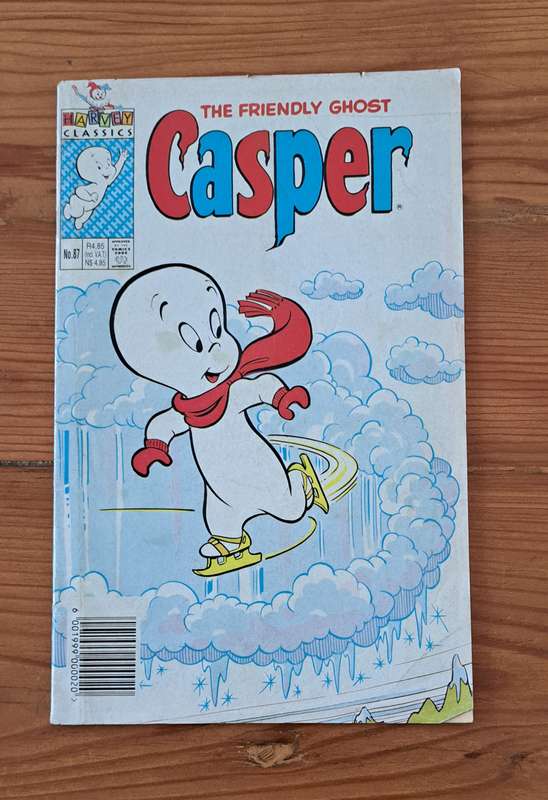 Harvey Comics Casper #87 (1995) RSA South Africa Print rare vintage retro collectable