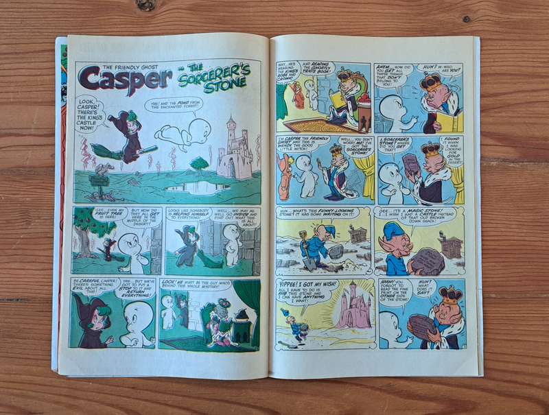 Harvey Comics Casper #87 (1995) RSA South Africa Print rare vintage retro collectable