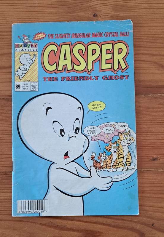 Harvey Comics Casper #89 (1995) RSA South Africa Print rare vintage old retro collectable cartoon