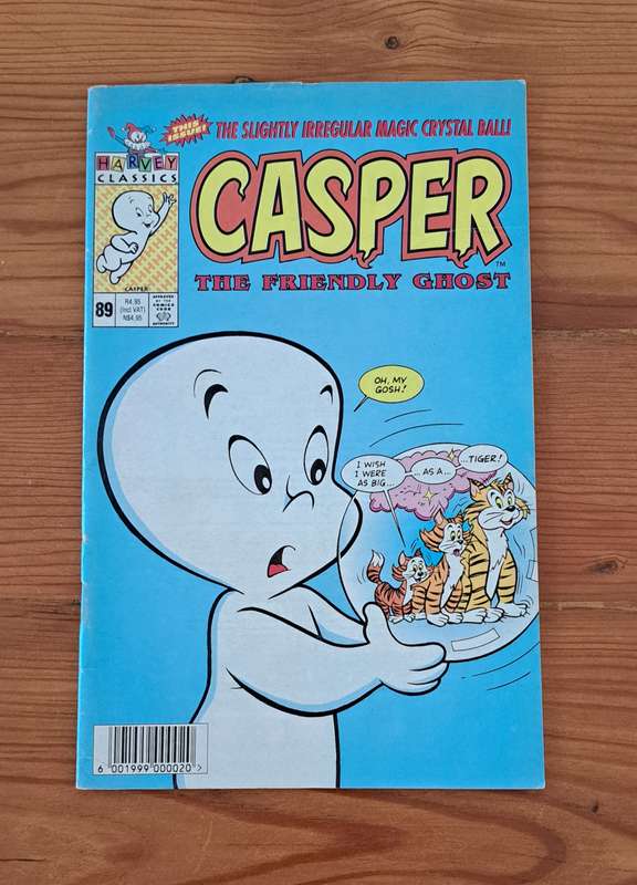 Harvey Comics Casper #89 (1995) RSA South Africa Print rare vintage old retro collectable cartoon