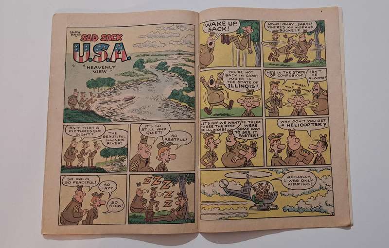 Harvey comic books Sad Sack USA (1972) #2 vintage old rare collectable