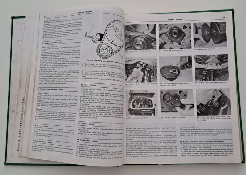 Haynes MGB 1962 to 1980 Owners Workshop repair Manual automotive sports cars vintage old rare