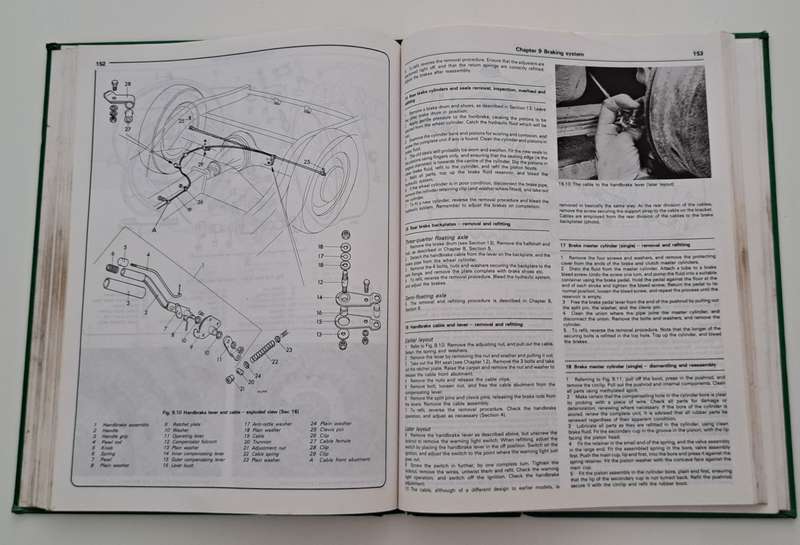 Haynes MGB 1962 to 1980 Owners Workshop repair Manual automotive sports cars vintage old rare