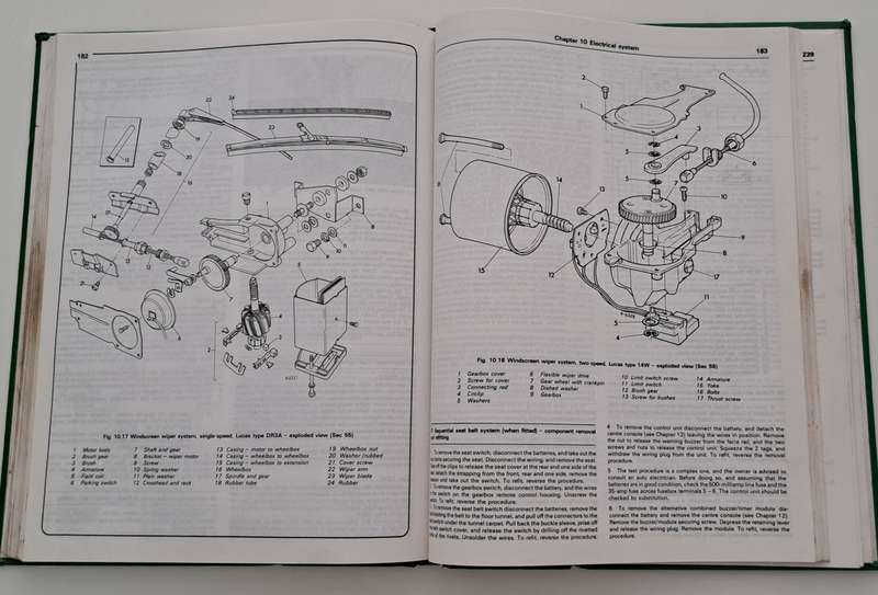 Haynes MGB 1962 to 1980 Owners Workshop repair Manual automotive sports cars vintage old rare