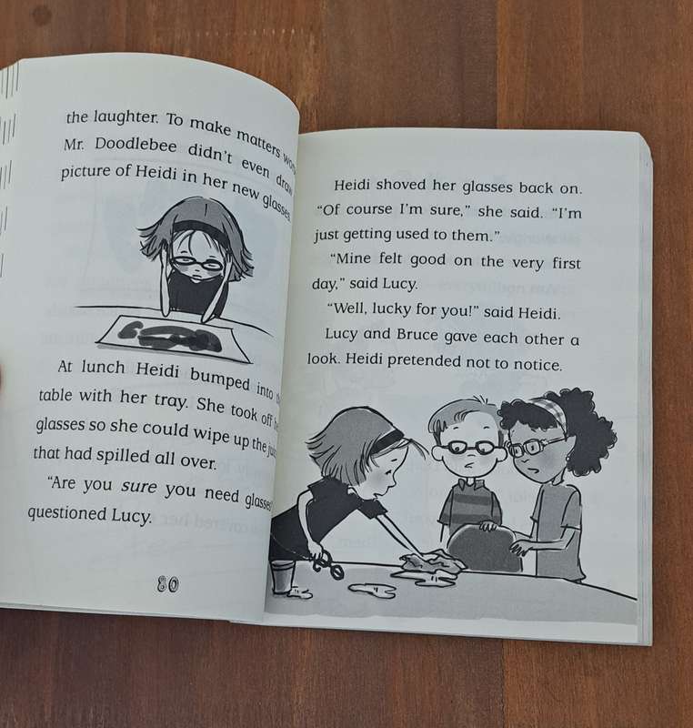 Heidi Heckelbeck 3 Books in 1 by Wanda Coven graphic novel kids children comic story book