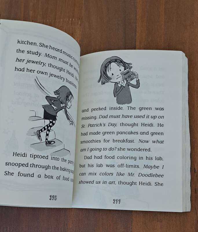 Heidi Heckelbeck 3 Books in 1 by Wanda Coven graphic novel kids children comic story book