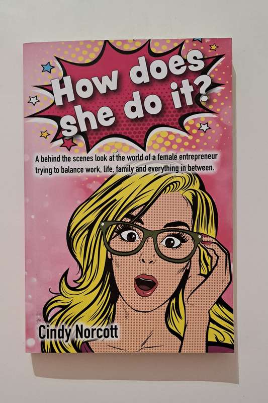 How Does She Do It By Cindy Norcott entrepreneur family chic lit life business self help