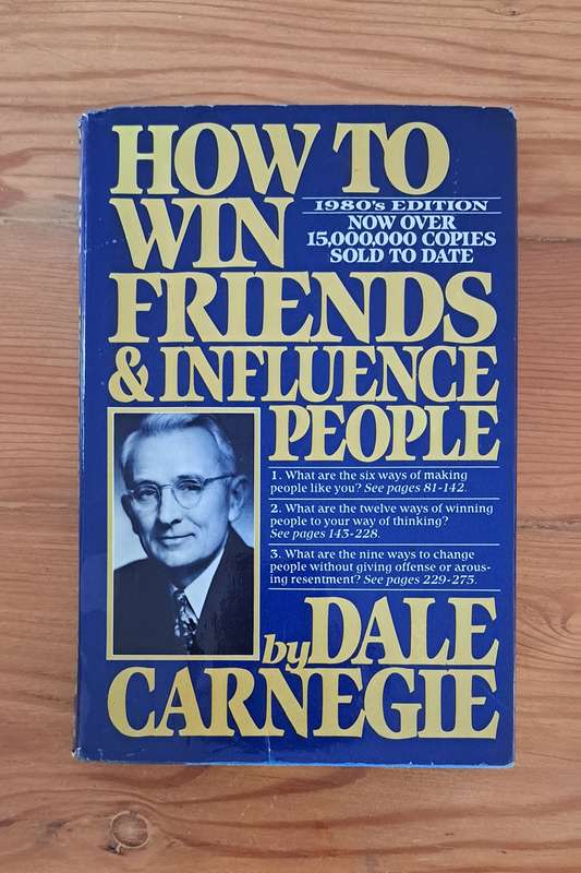 How To Win Friends & Influence People By Dale Carnegie 1981 self help motivation business leadership