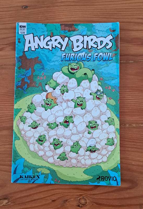 IDW Comics Angry Birds Furious Fowl #1 (2017) comic books rare collectable