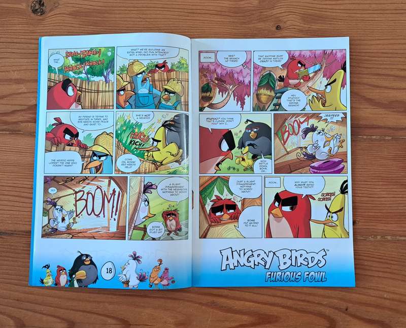IDW Comics Angry Birds Furious Fowl #1 (2017) comic books rare collectable