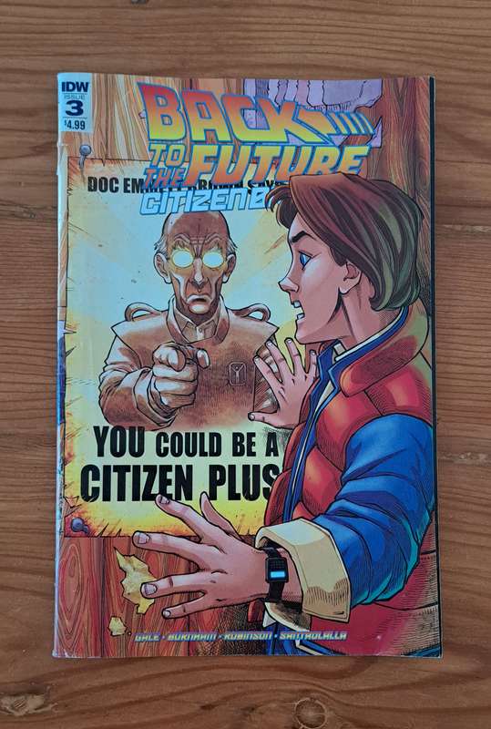 IDW comics Back To The Future Citizen Brown (2016) #3 comic book rare collectable