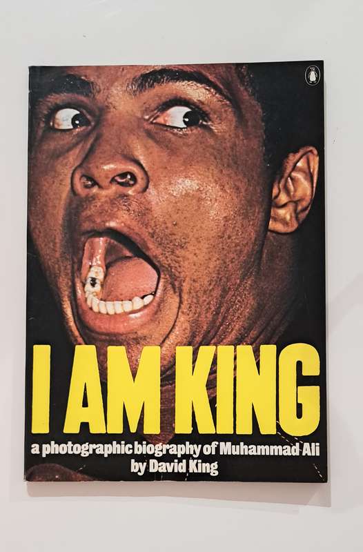 I Am King A Photographic biography Of Muhammad Ali By David King (1975) boxing Hero vintage rare