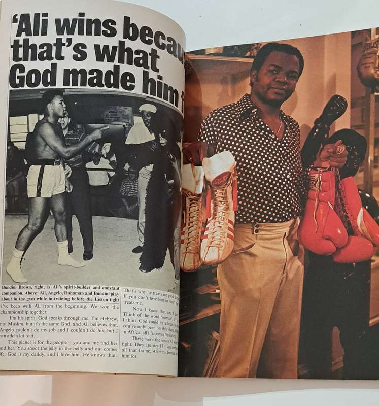 I Am King A Photographic biography Of Muhammad Ali By David King (1975) boxing Hero vintage rare