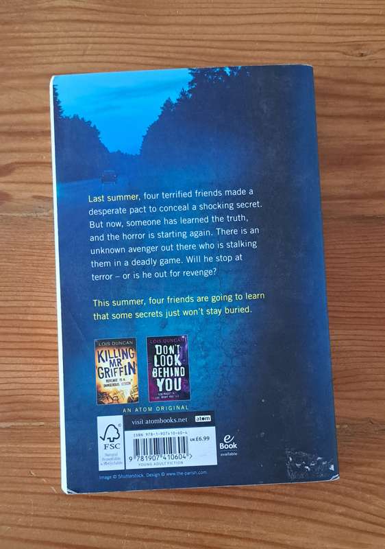 I Know What You Did Last Summer By Lois Duncan teen mystery thriller fiction suspense adult crime