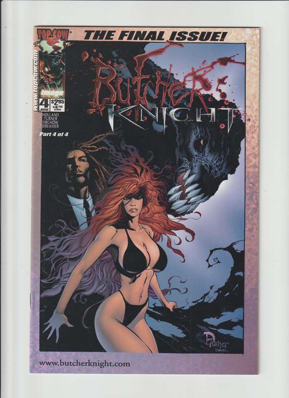Image Comics Butcher Knight #4 The Final Issue (2000)