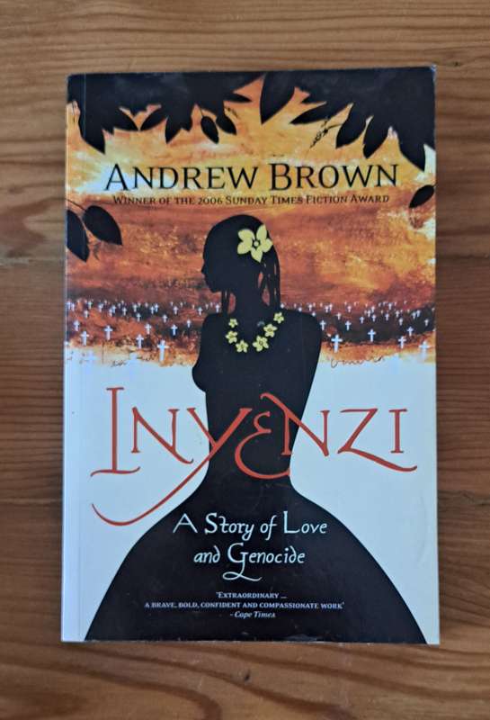 Inyenzi BY Andrew Brown Rewanda novel Love romance hear-breaking genocide
