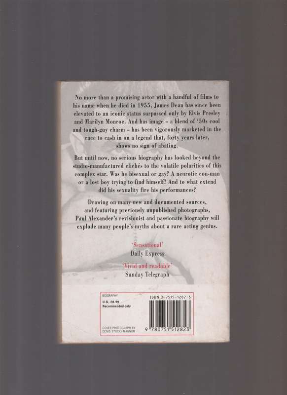 James Dean Boulevard Of Broken Dreams By Paul Alexander film movie celeb biography LGBT America medi