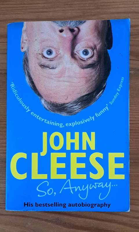 John Cleese So Anyway nonfiction biography comedy laughter memoir British literature classic