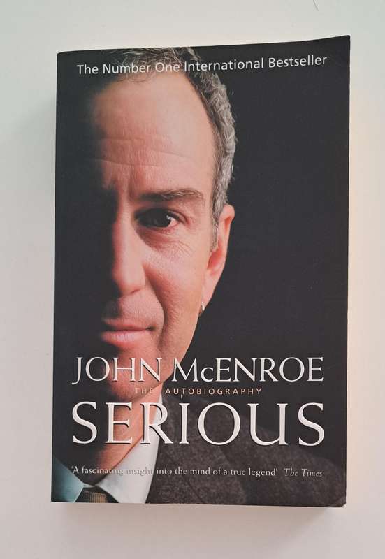 John McEnroe Autobiography Serious memoir tennis sport famous American 1970's 1980's