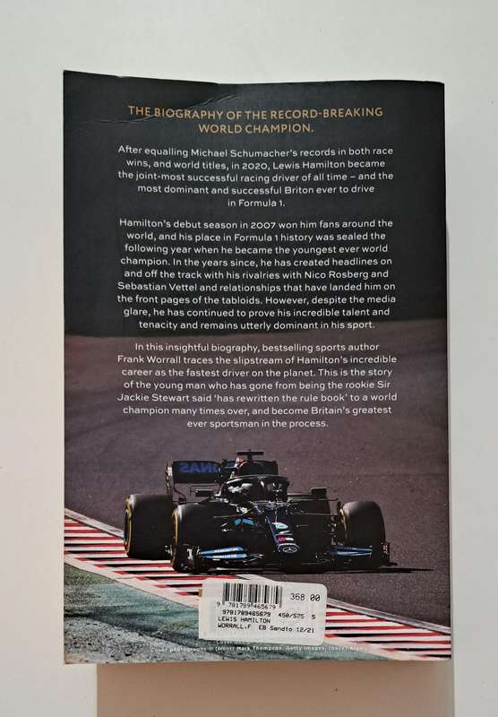 Lewis Hamilton Biography By Frank Worrall motor sports formula one racing driver F1 world champion