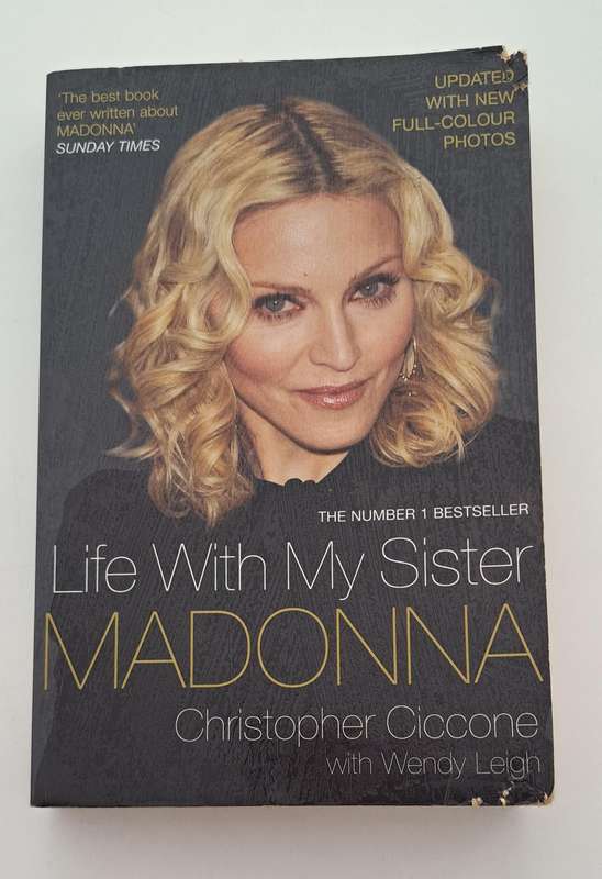 Life With My Sister Madonna By Christopher Ciccone celeb famous singer music pop culture family USA