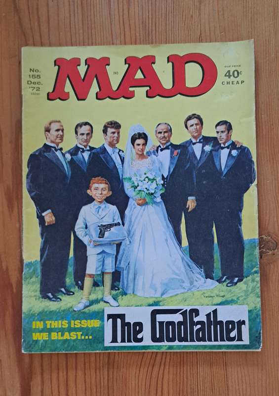MAD Magazine #155 (1972) rare vintage old retro collectable comic book