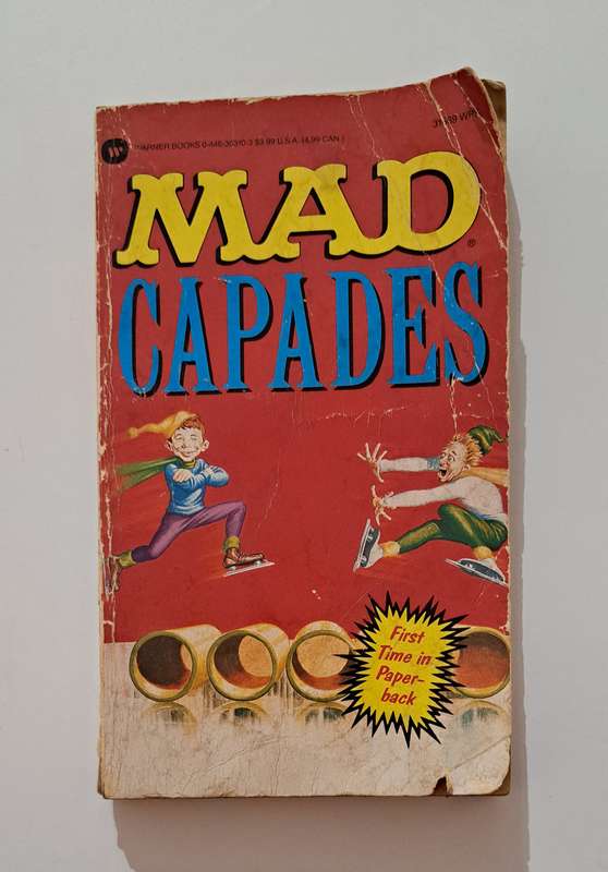 Mad Magazine Capades (1992) paperback book cartoon comic graphic novel vintage rare old collectable
