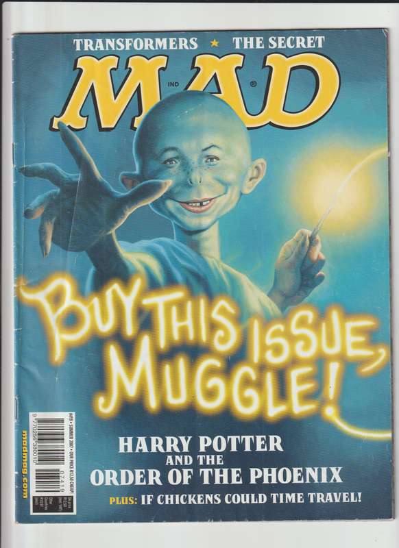 Mad magazine #419 (2007) RSA print comic book