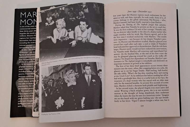 Marilyn Monroe The Biography By Donald Spoto 1993 memoir film movie celeb famous history media