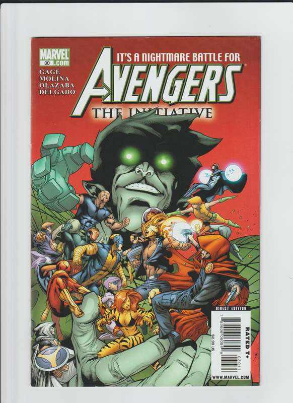 Marvel comic books Avengers The Initiative (2007 Marvel) #30 rare old collectable