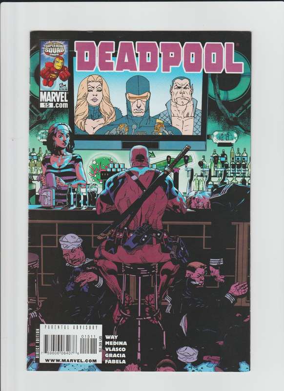 Marvel comic books Deadpool (2008 2nd Series) #15A rare old collectable